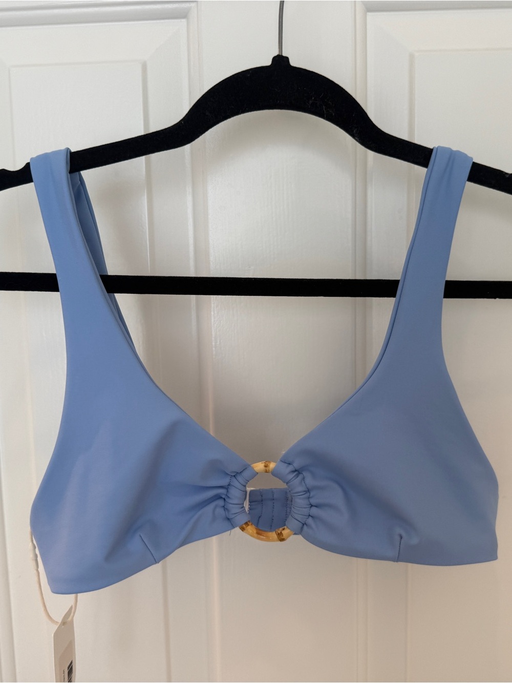 Nuku | Hanalei Bikini Top | Blue | Small | NWT